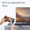 usb-c-plugin naar hdmi 2.0