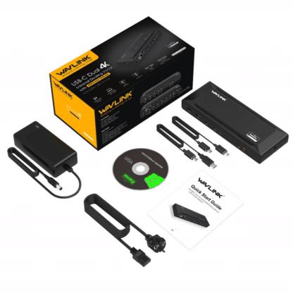 USB-C / Thunderbolt 3 Universal Docking Station met 2 x HDMI en Displayport voor MacBook en Laptop (65W) - Afbeelding 9