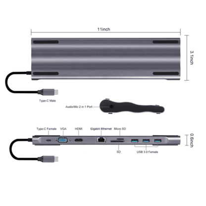 10-in-1 docking station