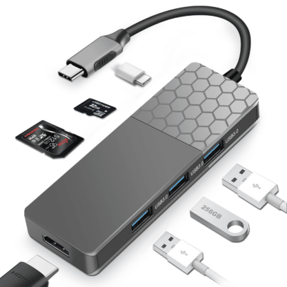 voordelige 7-in-1 usb c adapter