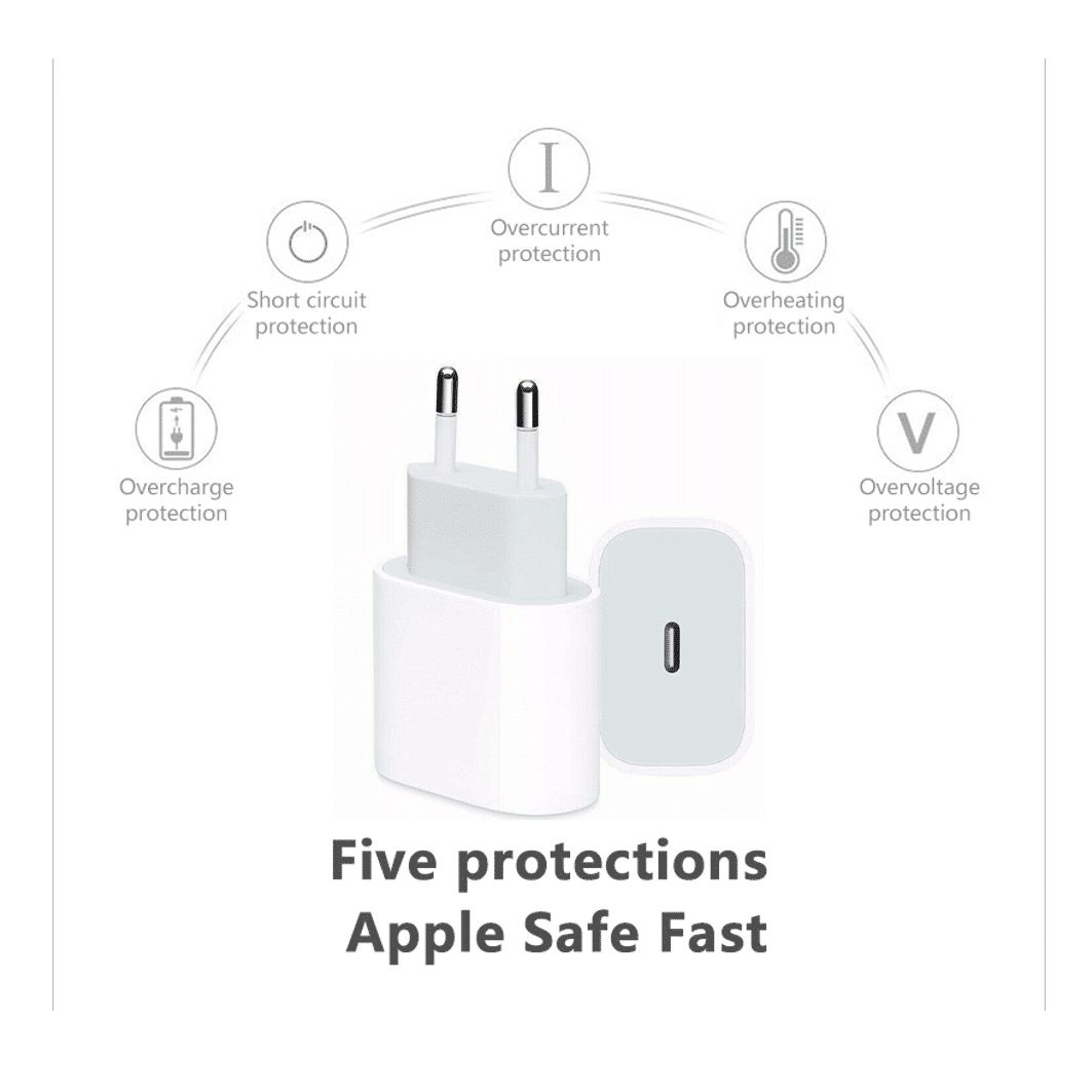 eb Eervol Buitenshuis USB-C oplader 20W Smartphone of Tablet. Bestel nu met snellaad functies