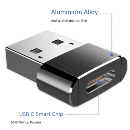 USB-A naar USB-C female