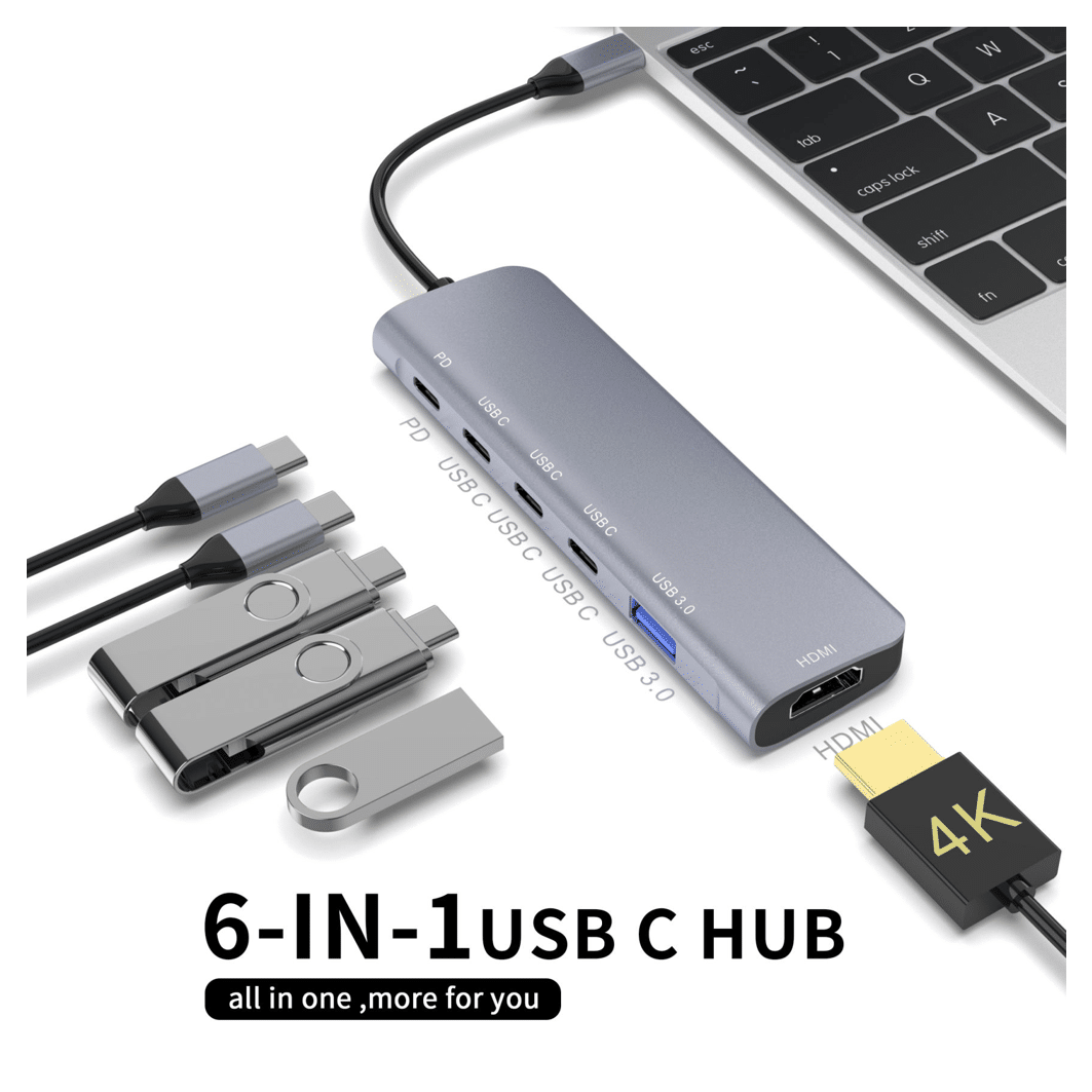 5-in-1 USB-C met adapter gezocht? |