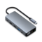 USB-C adapter 2 x HDMI 4K + VGA Adapter + 4 x USB 3.0 + Ethernet + Kaartlezer+ 1 x USB-C (Opladen)