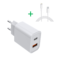 USB-C oplader 20W bundel