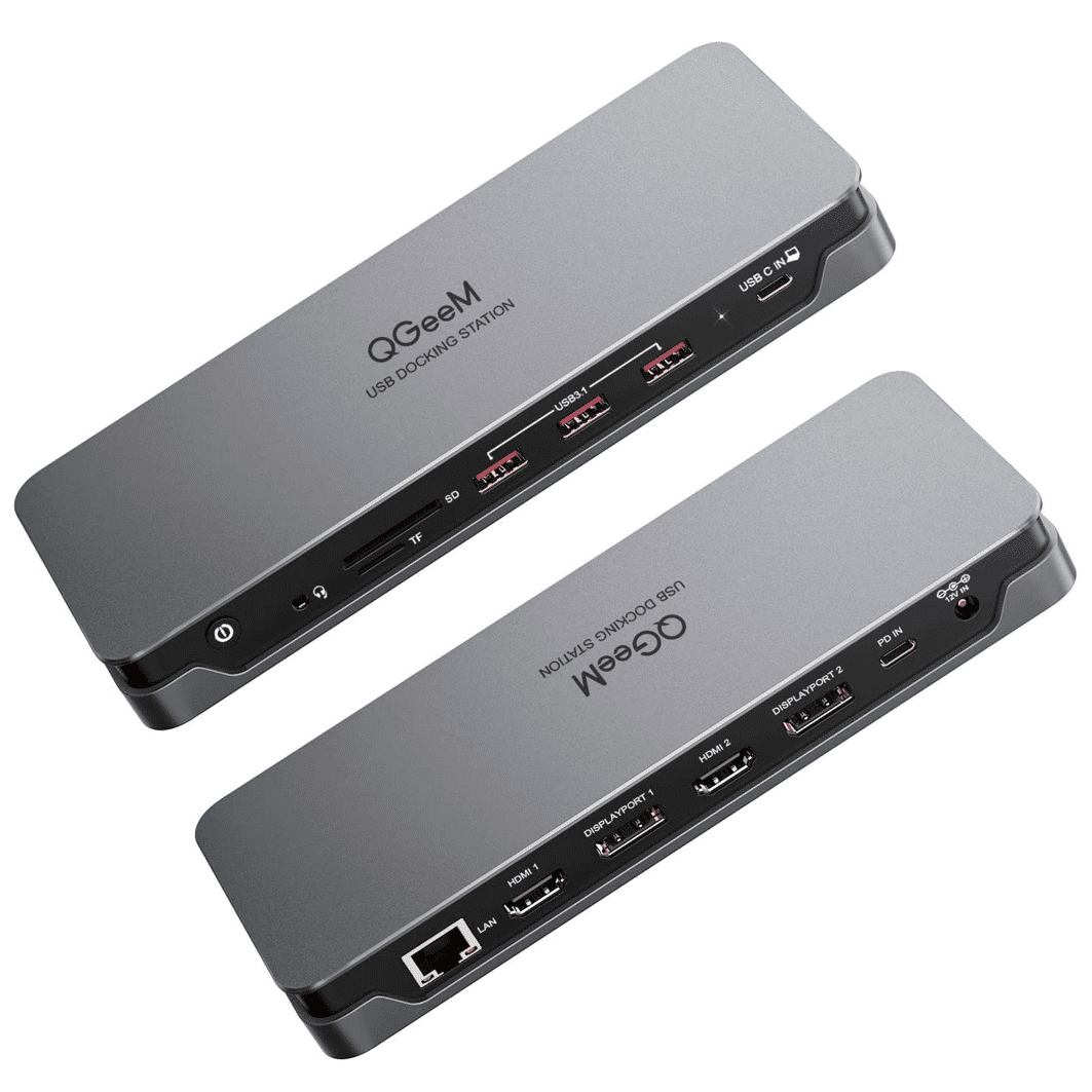 QUAD USB-C Universal Docking vier