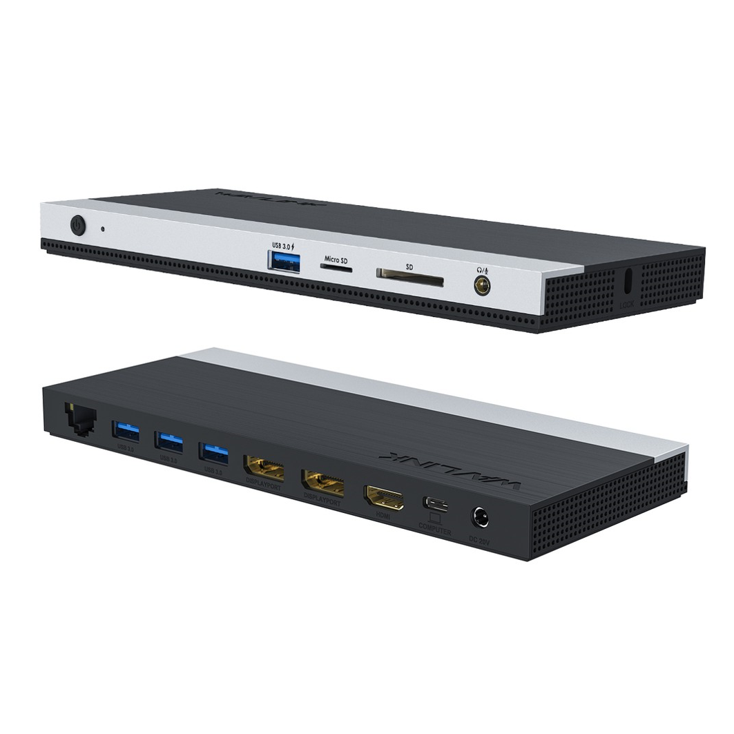 USB-C/Thunderbolt 3™ Docking Station voor drie