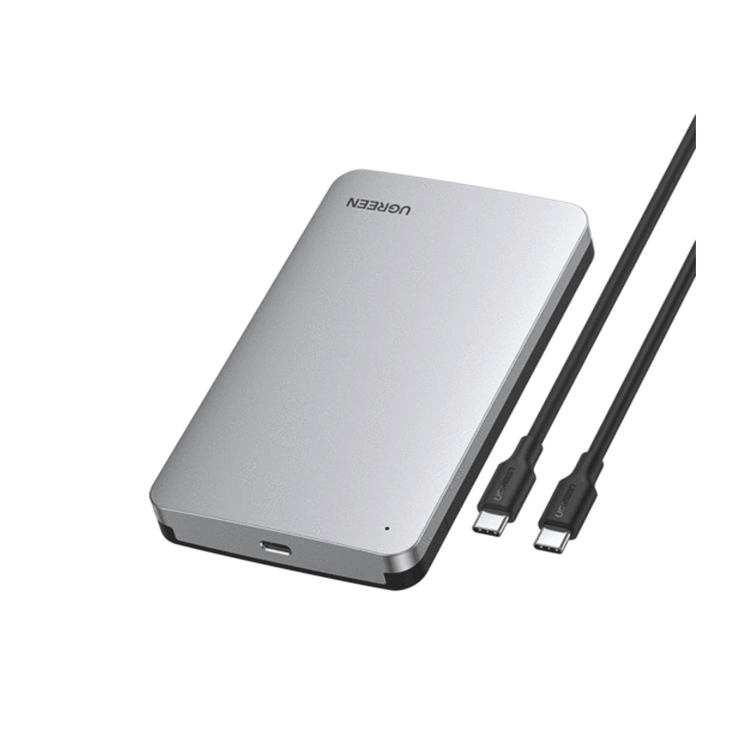 koolstof Ga op pad ontslaan USB-C SATA 2,5 inch harde schijf behuizing 6TB - Supersnel!