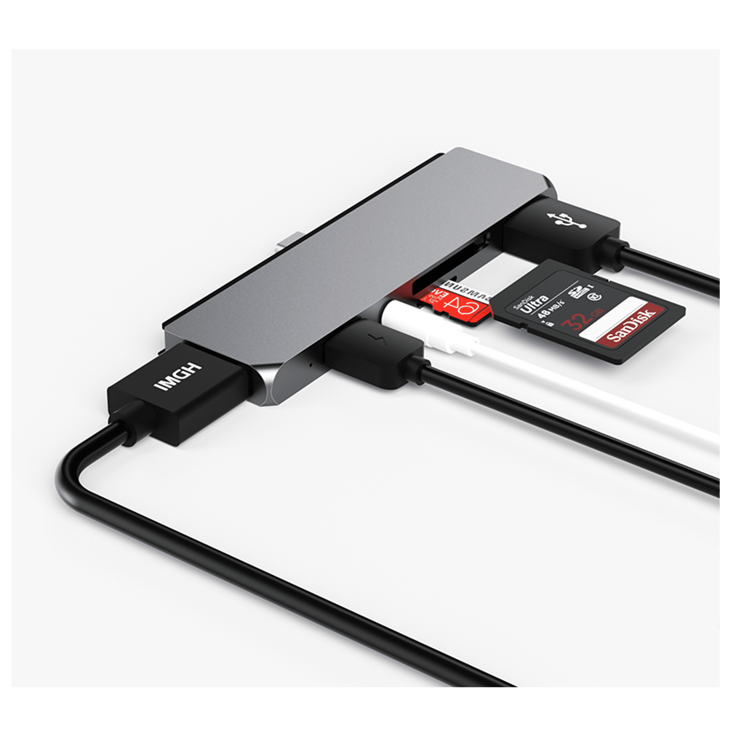 tent knoop Toeval Handige USB-C adapter voor Ipad Pro en andere Tablets.