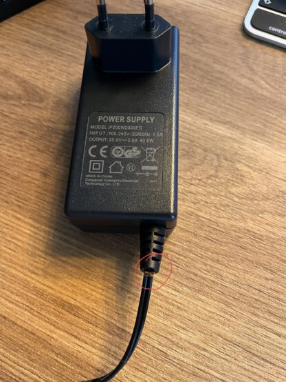 Oplader (40W) voor WL-UG69DK