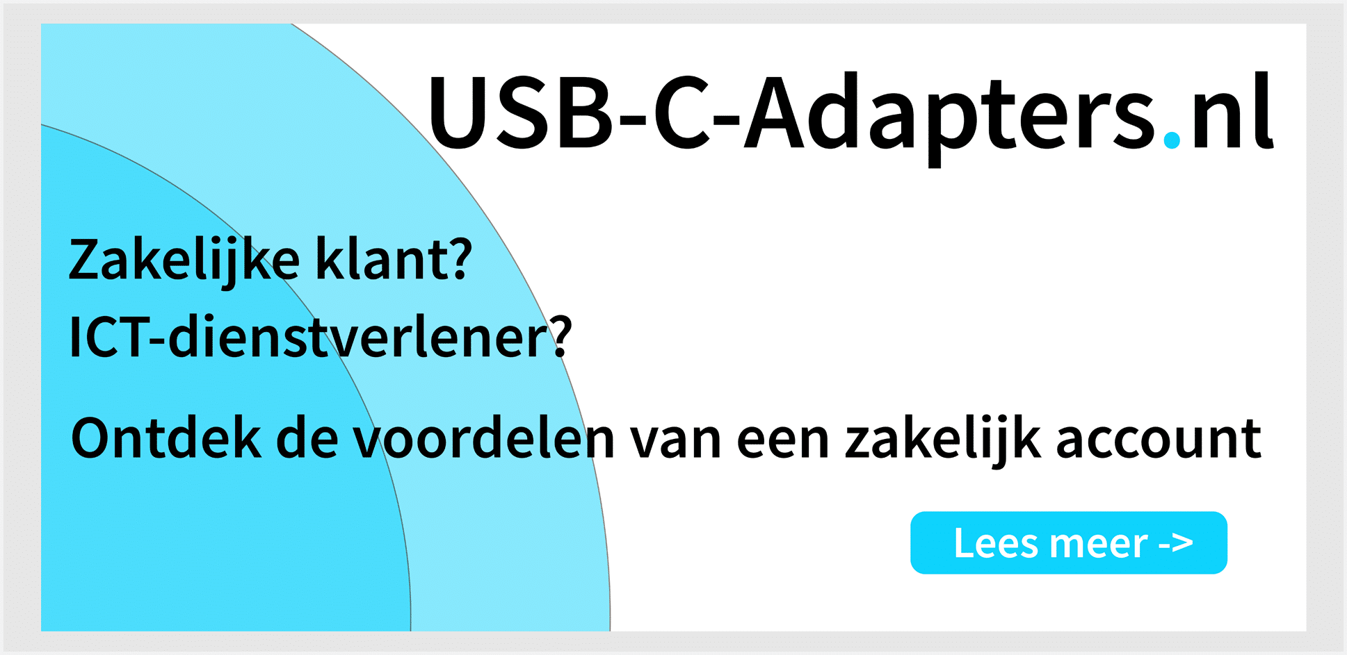 zakelijk account usb-c-adapters