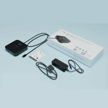 I-tec USB-C Docking Station - 2 x HDMI - Ethernet - Audio in/uit - 5 x USB-A - 2 x USB-C - 100W opladen - Afbeelding 3