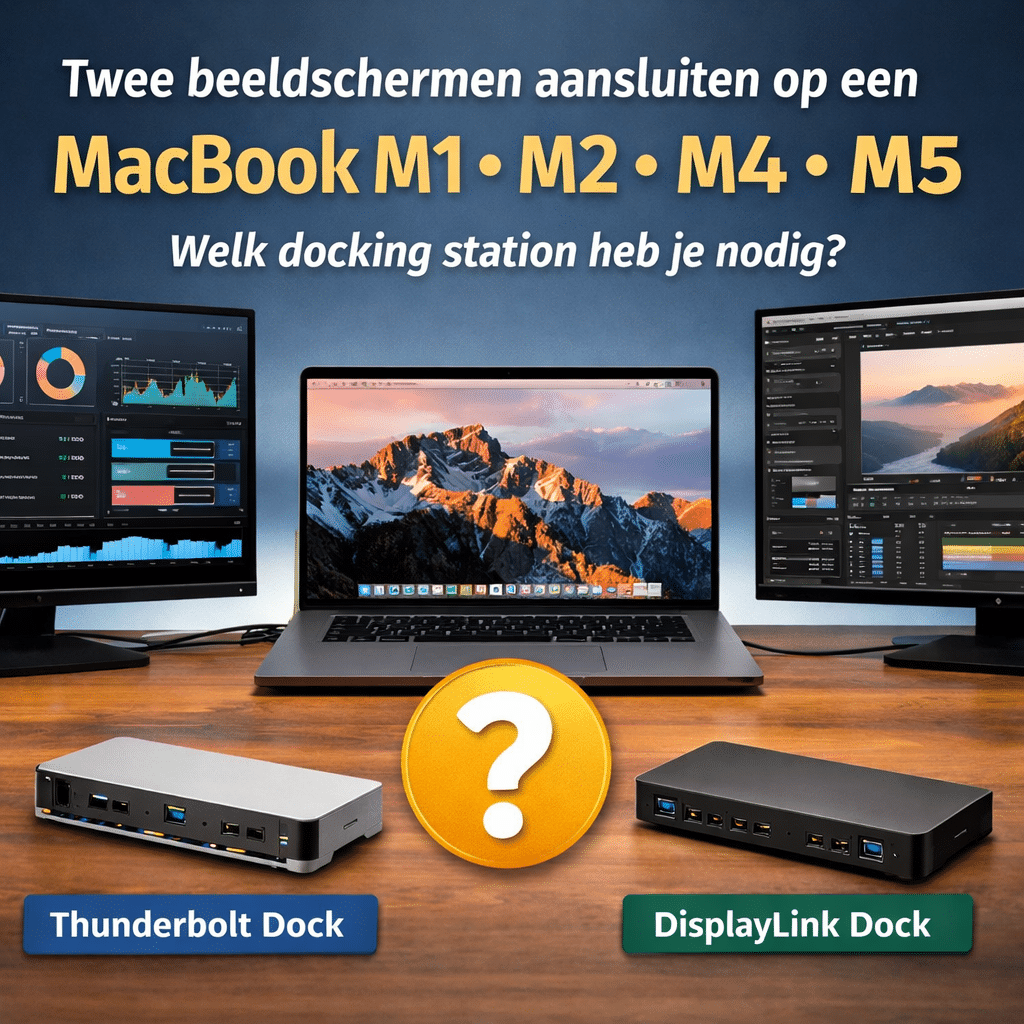 Docking station voor Macbooks