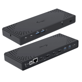 I-tec Universal USB-C Docking Station met 2 x  HDMI en Displayport voor MacBook en Laptop (100W)