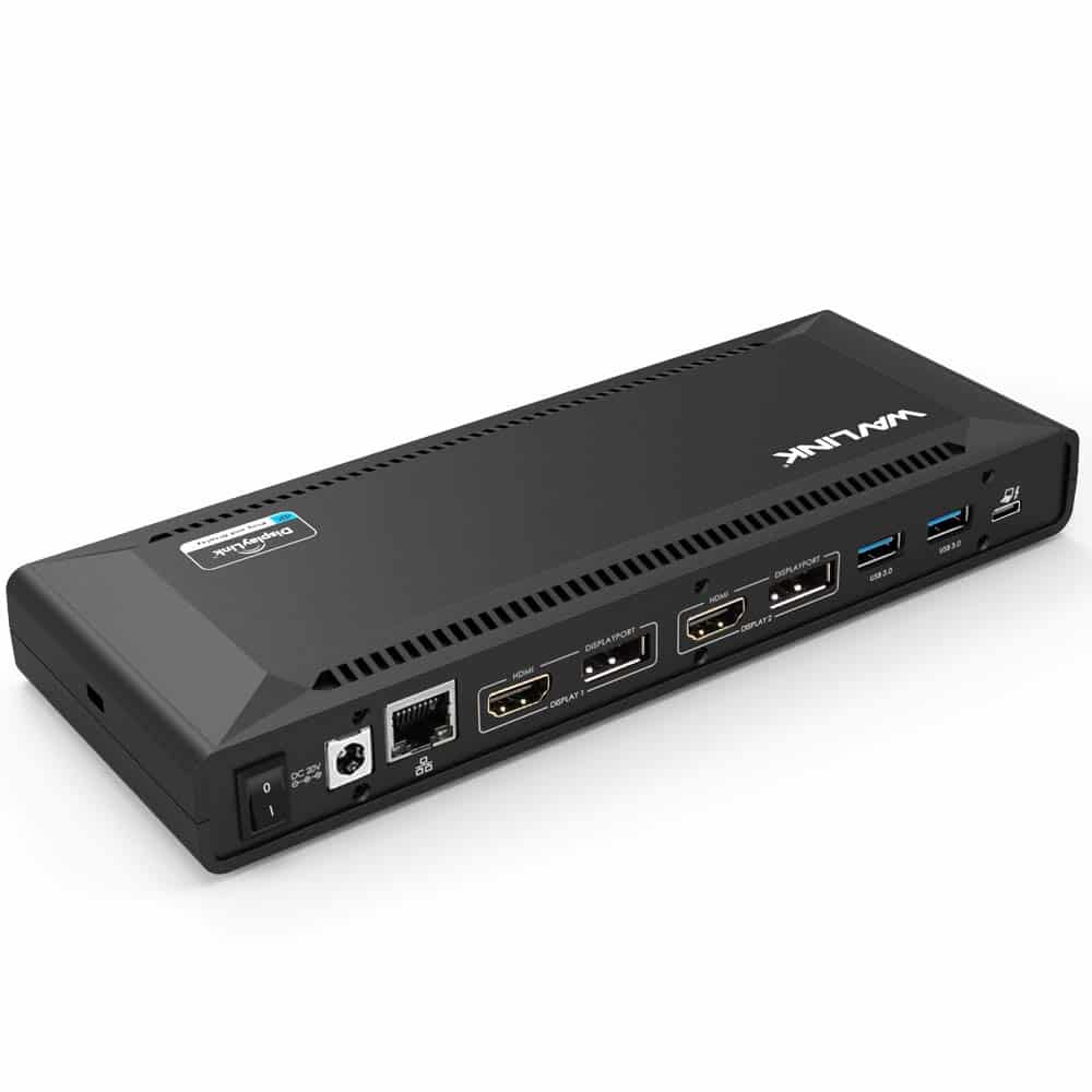 USB-C / Thunderbolt 3 Universal Docking Station met 2 x HDMI en Displayport voor MacBook en Laptop (65W) - Afbeelding 4