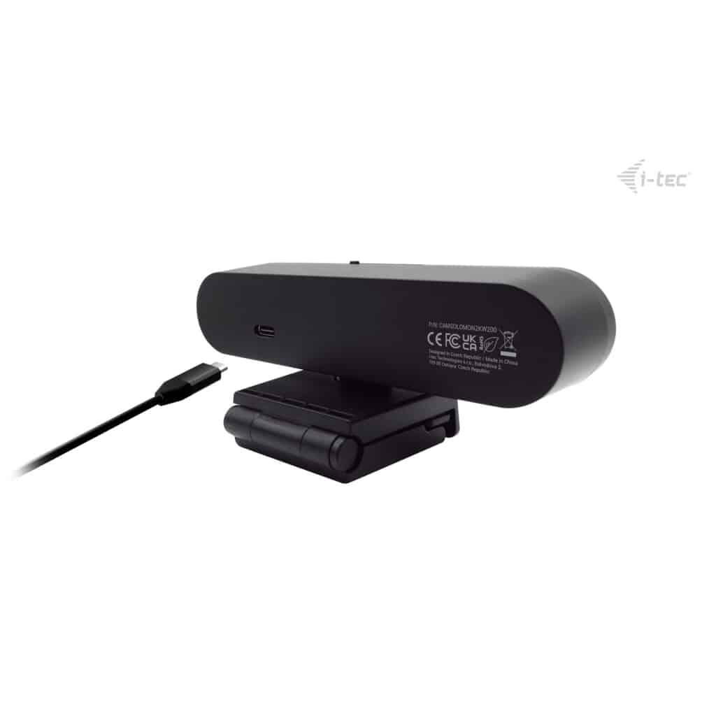 i-tec SOLOMON WH200 2K Webcam met Windows Hello + Privacy Afdekking - Afbeelding 6