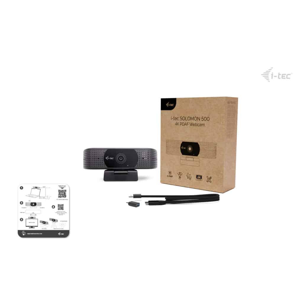i-tec SOLOMON 500 4K Webcam - Afbeelding 5