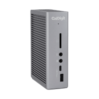CalDigit TS3 Plus Thunderbolt 3™ Docking Station voor Macbook met DisplayPort + 5 x USB3 + 2 x USB-C + Kaartlezer + Ethernet + 2 x Thunderbolt 3™ + Digital Optical Audio + 3.5mm Audio