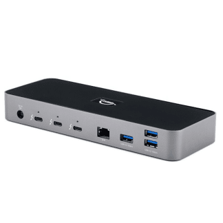 OWC Thunderbolt 4 Docking Station met 3 x TB4 + 1 Ethernet + 1 Audio + 4 x USB-A + Kaartlezer (96W opladen)