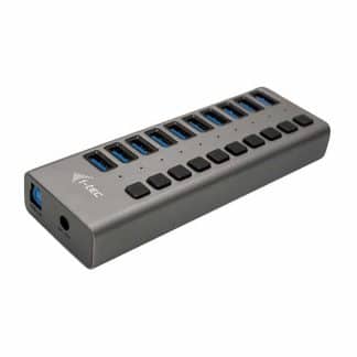 i-tec USB Oplaad Hub 10 poorten + Power Adapter (48W)