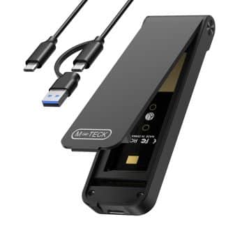 M-TECK M.2 NVMe SSD Behuizing USB 3.2 - 10 Gbps